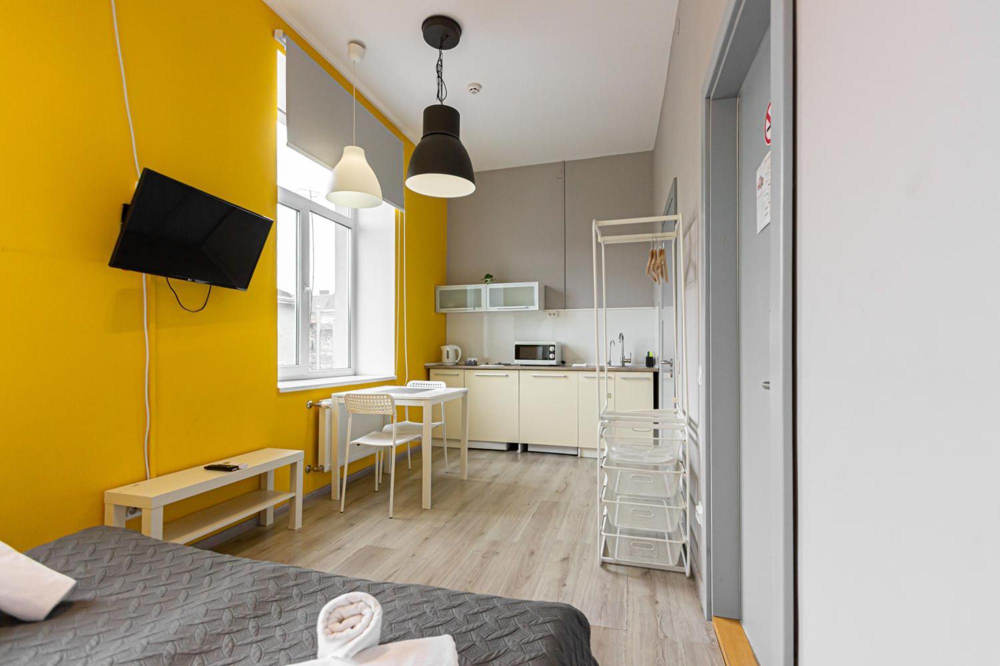 Aparthotel Stories Hub Lemberg Zimmer foto