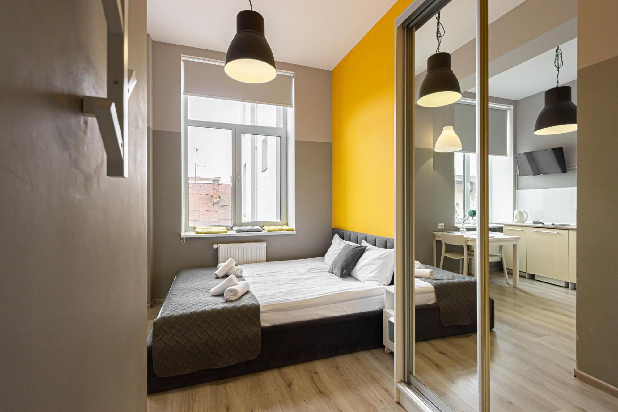 Aparthotel Stories Hub Lemberg Zimmer foto